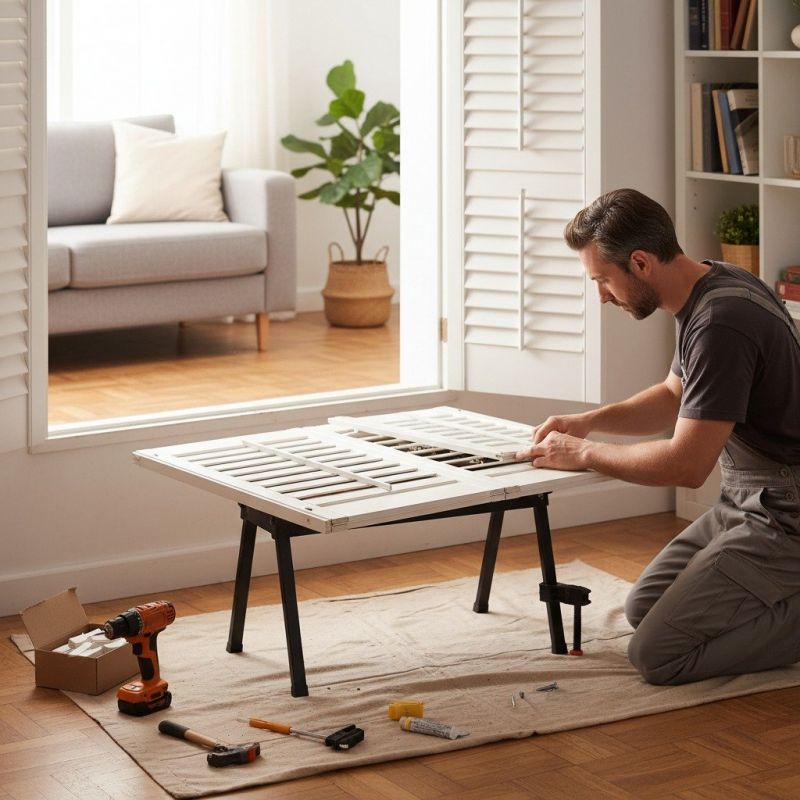 Shutter Reattachment